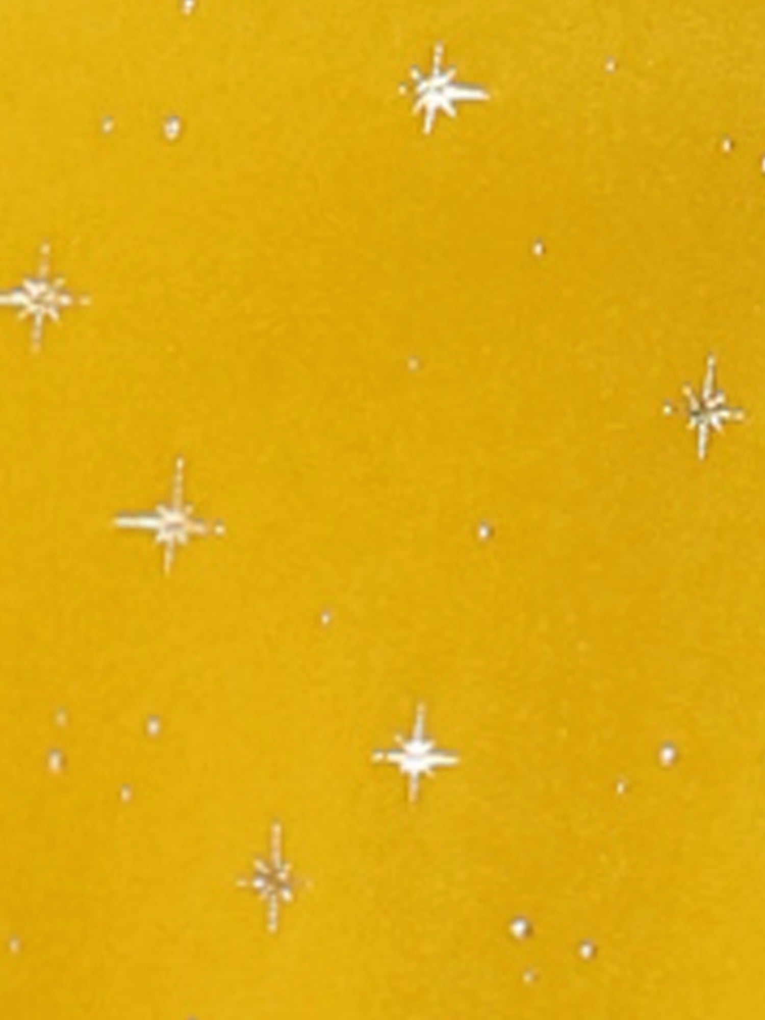 DARING DIVA Square Neck Mesh Sheer Sleeve Glitter Star Velvet Mini Dress L Yellow