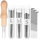thumbnail image 1 of 1 Set Needles Felting Tools Needles Wooden Handle DIY Wool Pin Felting Crafts Supplies, 1 of 4