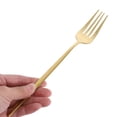 thumbnail image 3 of CATIEBYE 1 Set Golden Cutlery Set Stainless Steel Spoons Forks for Hostess Serving and Buffet, 3 of 8