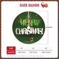 thumbnail image 2 of Salouo Merry Christmas Christmas Tree Skirt 48" Farmhouse Christmas Decorations Snowman Xmas Tree Skirt Tree Mat for Holiday Party Decor, 2 of 8