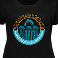 thumbnail image 4 of Inktastic Jacksonville Beach Florida Matching Women's Plus Size T-Shirt, 4 of 5