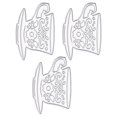 thumbnail image 5 of Troqueles de corte de taza de té, plantilla de Metal delgada, Simple, práctica, duradera, resistente, 5 of 5