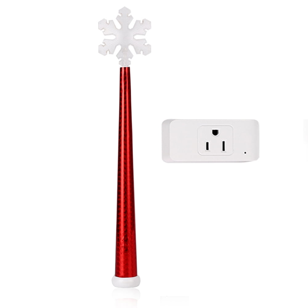  Magic Light Wand, Wireless Remote Control Outlet for Christmas  String Lights and Decorations Lights, Remote Magic Wand Switch Kit with  Music, Ideas for Kids/Friends/Family (Red) : Electronics