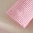 thumbnail image 6 of Wdgfv Girls Outfits Sets Long Sleeve High Neck Embroidered Ribbed Top With Button Shorts Winter Fall Casual School Party Outfit For Toddler Baby 6 Months To 3 Years Pink 6-9 Months, 6 of 9
