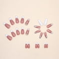 thumbnail image 4 of Mid-length White French Nail Sticker, 4 of 5