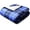 Blue, variant on Sherpa Plaid Fleece Throw Blanket, Double-Sided Super Soft Luxurious Bedding Blanket 50 x 60 inches, Red