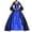 Blue, variant on Renaissance Women, Lace Dress for Women, Irish Renaissance Dress for Halloween Retro Gown