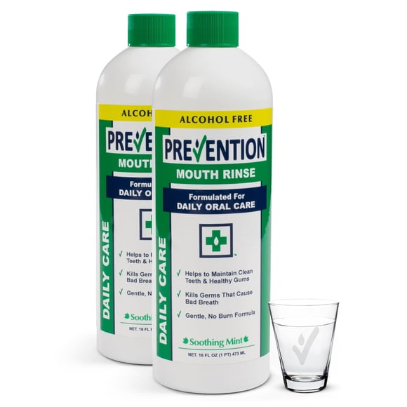 Enjuague bucal PHS Brands Prevention Daily Care, sin alcohol, 480 ml