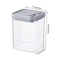 thumbnail image 4 of Food Storage Containers With Lids Sealed Up Food Storage Containers Stackable Kitchen Food Storage Organizers And Storage Boxes, 4 of 8