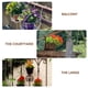 thumbnail image 4 of 1pc Decoración del jardín Suculentas Plantas colgantes de la maceta colgante de cáscara de coco, 4 of 6