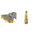 thumbnail image 1 of Manta De Punto A Rayas Con Escultura Dorada De Guepardo, Pieza Decorativa Central Para Dormitorio, Sofá Cama, Silla Y Decoración Del Hogar En La Oficina., 1 of 8