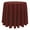 Brick, variant on Ultimate Textile (3 Pack) 90-Inch Round Polyester Linen Tablecloth - for Wedding, Restaurant or Banquet use, Espresso Dark Brown