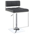 thumbnail image 4 of Alameda Adjustable Bar Stool Chrome and Grey, 4 of 11