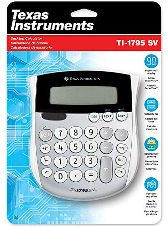 Texas Instruments Basic Calculators in Calculators - Walmart.com