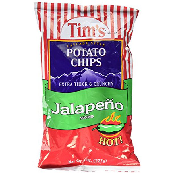 Tims Chips 2 Bags (Jalapeno) 8Oz Bag