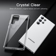 thumbnail image 3 of JETech Case for Samsung Galaxy S22 Ultra 5G 6.8-Inch, Non-Yellowing Shockproof Bumper Protective Phone Cover, Anti-Scratch Hard PC Back (Clear), 3 of 6