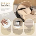 thumbnail image 5 of Gymax Outdoor PE Rattan Daybed w/ Retractable Canopy Soft Cushions & Extra Pillows, 5 of 5
