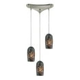 thumbnail image 2 of Elk Lighting Collage 3 Light Pendant in Satin Nickel, 2 of 3