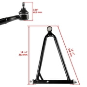 Front Upper Left And Right A-Arm for Yamaha Raptor 660R 660 R YFM660 R 2001-2005