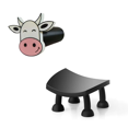 thumbnail image 1 of Soporte para Papel Higiénico con Forma de Vaca, Soporte Independiente para Rollo de Papel Higiénico con Decoración de Animales, 1 of 5