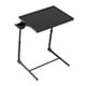 thumbnail image 4 of Escritorio para computadora portátil, mesa auxiliar pequeña para balcón, sala de estar con portavasos, mesa plegable versátil para sofá, bandeja para, 4 of 9