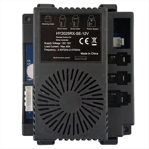 Receptor Accesorios Vehículo Eléctrico 2.4G Bluetooth para Coche Eléctrico Infantil HY2025RX-SE-12V Receptor Transmisor