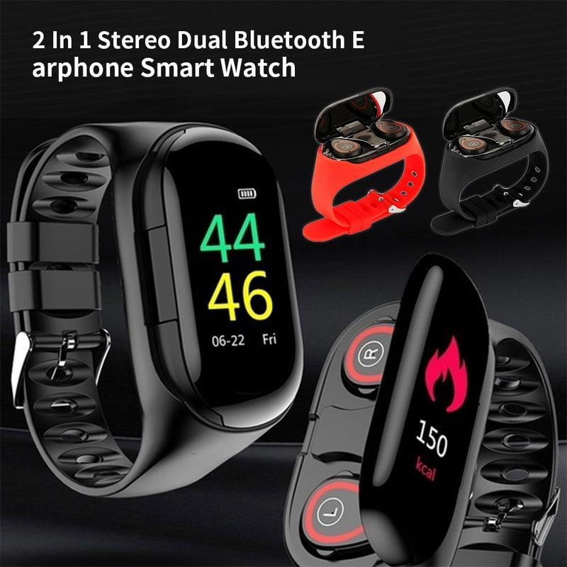 smart watch with earbud
