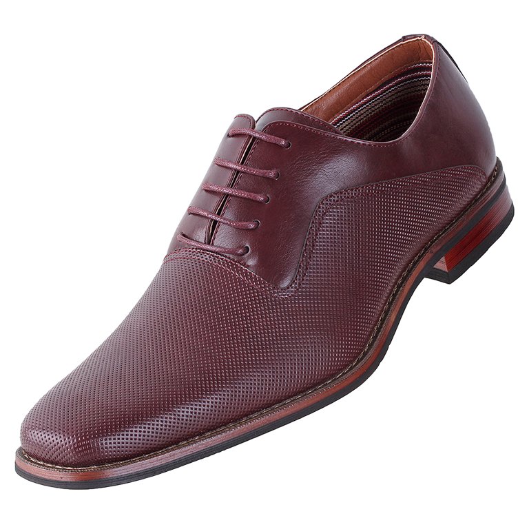 Aldo Men\'s Burgundy Leather Oxfords s-l400.jpg main image 3
