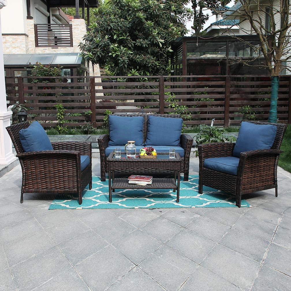 wicker furniture replacement cushions walmart