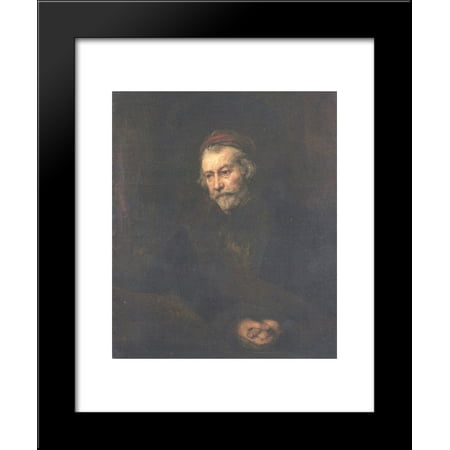 Old man Dressed as Saint Paul 20x24 Framed Art Print by Rembrandt