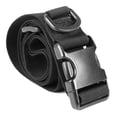 thumbnail image 2 of Cinturón Cinturón de nailon con anilla en D ajustable para exteriores con hebilla (negro) Likrtyny Accesorios para bicicletas, 2 of 5