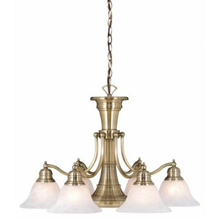 

Standford 7L Chandelier - Antique Brass