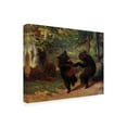 thumbnail image 3 of Trademark Fine Art Masters Collection Dancing Bears Canvas Wall Art - 14x19, 3 of 5