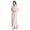 Pink, variant on VANLOFE Unisex Warm Pajamas Household Clothes Solid Bathrobe Lengthened Night-robe Woman's Nightgown Casual Robes Navy Robes Sleepwear for Woman M