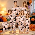 thumbnail image 6 of Family Halloween Pajamas Matching Sets, Halloween Printed Family Outfits Sets, Printed Long Sleeve Tops and Pants, Family Matching Sleepwear, Halloween Loungewear, Coordinated Holiday Pajama Outfit, 6 of 6