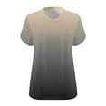 thumbnail image 4 of ZZwxWA 2025 Oversized T Shirts Women's Plus Size Tees Casual Short Sleeve V Neck Shirt Summer Loose Comfy Basic Tunic Tops, 4 of 4