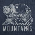 thumbnail image 2 of Mens Retro Smoky Mountains T Shirt Funny Camping Vintage Graphic Design Tee Guys Graphic Tees, 2 of 9