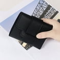 thumbnail image 2 of Zznnkj Women's Bifold Mini Wallet, Slim PU Leather Card Case Holder with Snap Closure and Multi-Slot Design, Compact Purse for Cash, Coins, and IDs, 2 of 3