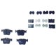thumbnail image 1 of Set Balatas TRW Bajos Metales C450 Amg 2016 Mercedes-Benz Kit Completo, 1 of 4