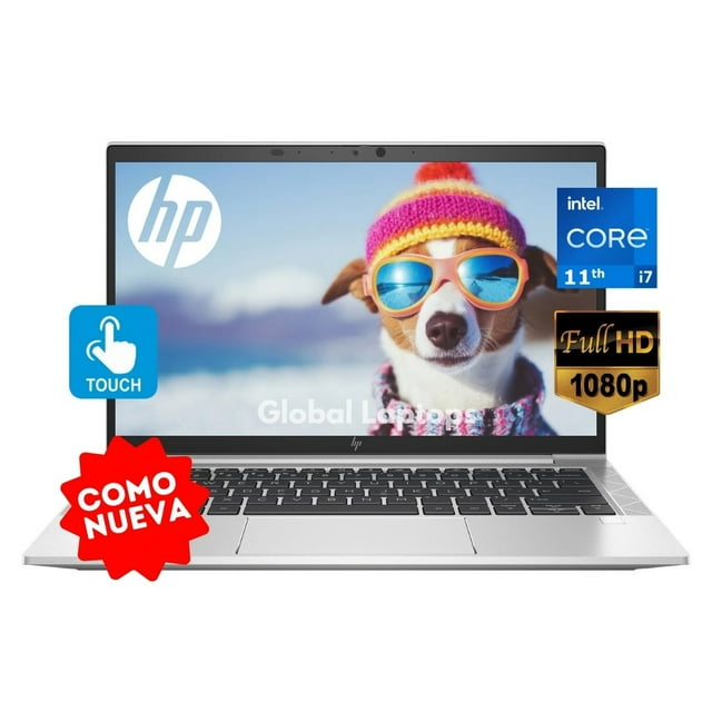 Laptop ELITEBOOK 830 G8 CORE I7-1185G7 32GB RAM 512GB SSD 13.3" TOUCH Reacondicionada