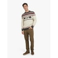 thumbnail image 3 of Chaps Men's & Big Men's Cotton Holiday Fairisle Crewneck Sweater, Sizes S-3XL, 3 of 8