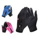 thumbnail image 5 of Guantes deportivos Sunnimix Compresión ligera pantalla táctil antideslizante forro cálido hombres Mujeres Ciclismo Rosa S, 5 of 6