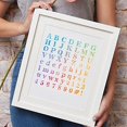 thumbnail image 6 of 1pc Matte Metal Letters Stencils A to Z Alphabet Number Symbol Stencil Template for Painting Wood Burning, 6 of 9