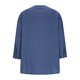 thumbnail image 5 of TaTaai Women’s V Neck Button Front 3/4 Sleeve T Shirts Casual Loose Blouses Pleated Solid Color Linen Blend Polyester Tops Spring Summer Daily Tees Gift, 5 of 9