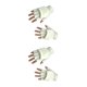 thumbnail image 1 of sweethay 1 par de manoplas para mujer, práctica manopla Convertible para mantener el calor, fundas de mano simples para exteriores, accesorio de ropa Blanco 2piezas sweethay CBP205452, 1 of 6