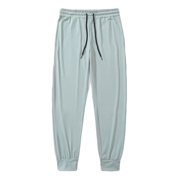 Eagokdc Wide Leg Sweatpants Men Casual Stretch Loose Workout Lightweight Big And Tall Pant With Pockets Size M-3XL