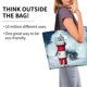 thumbnail image 2 of Balery Circular Lighthouse Bolsa Tote Estilo Estético con Cremalleras, Bolsa de Hombro, Bolsa de Compras Grande y Plegable, 2 of 8