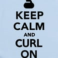 thumbnail image 2 of CafePress - Keep Calm And Curl On Infant Bodysuit - Baby Light Bodysuit, Size Newborn - 24 Months, 2 of 4