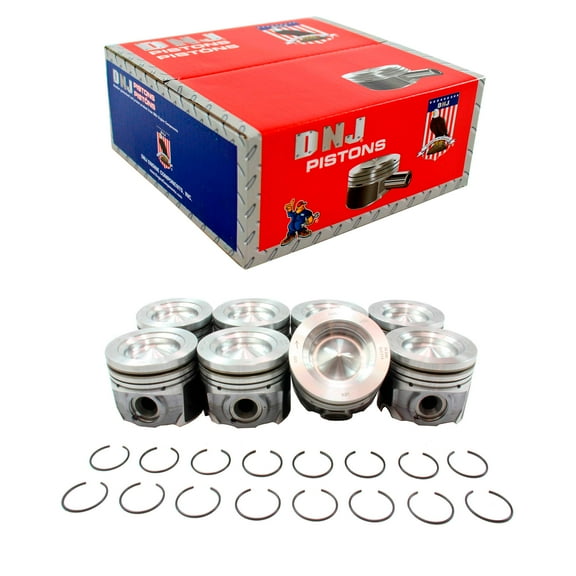 DNJ P4260 Comp. Piston Set Fits Cars & Trucks 11-16 Ford F-250 Super Duty 6.7L V8 OHV