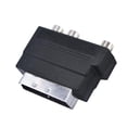 thumbnail image 2 of Convertidor de 21 Pines SCART Kuymtek Macho a 3 RCA Hembra, 2 of 6